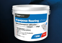 floorwise launches F556 all-round adhesive