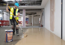 F Ball & Co have been used to create a hygienic flooring finish