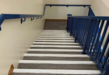 GJ Flooring Specialist was contracted to replace 300sqm of flooring throughout the Karalius Suite at Halton Stadium