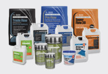 Tilemaster Super Flow 30 or Pro Flow can be used without priming