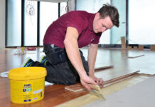 F Ball & Co has outlined a guide to wood floorcovering installations