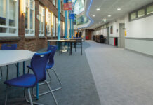 F Ball & Co used to install a mixture of hard-wearing, stylish textile and vinyl floorcoverings