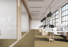 Carpet tiles ‘shaped by the landscapes of Flanders’ modulyss
