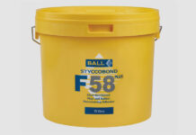 F Ball & Co launches F58 PLUS ‘No time to wait’ LVT adhesive f-ball