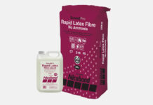 Nicobond ScreedPro Rapid Latex Fibre No Ammonia is designed to create a self-smoothing