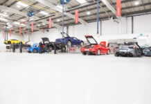 Sikafloor provides durable, high-gloss surface fit for a Ferrari