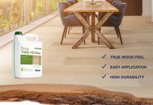 Bona launches its newest lacquer, Bona Traffic HD Raw