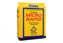 Stopgap Micro Rapid is the best in the market according to flooring contractors