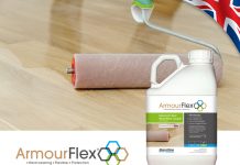 Barrettine’s ArmourFlex Wood Floor Lacquer provides a protection and care solution for all types of solid and engineered wood floors