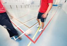 F Ball and Co help contractors deliver ‘high quality, durable finish’ for sports hall floor