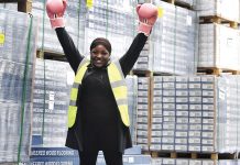 It’s gloves on for charity as UKFD’s Bella lands a punch