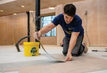 F Ball and Co’s fast-track, fibre-reinforced transitional adhesive
