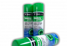 ‘Breathe easier’ with new floorwise F597 Heavy Duty Spray Adhesive