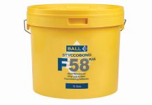 F BALL and Co Ltd’s advanced Styccobond F58 PLUS