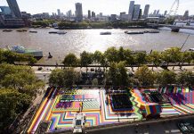 TVS Multisport TilesTemple Roof Garden, London
