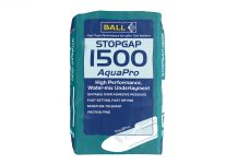 Smoothing underlayment that can be applied over old adhesive residues