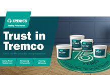 Tremco high performance flooring adhesives for complex installations