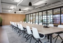 F Ball’s Styccobond F41 tackifier enhances installation at Cinch headquarters