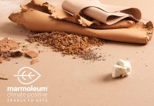 Linoleum floorcoverings open the door to climate-positive designs