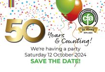 50th Anniversary Party – Saturday 12 October 2024