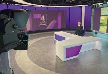 Channel 4 News Studios in Leeds gets a durable flooring upgrade using F Ball’s Stopgap 300 smoothing compound