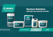A Tremco system solution for LVT floors