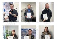 Six successful apprentices for Designer Contracts