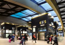 Flooring takes off at Gatwick Airport Station