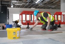 Key considerations for installing floorcoverings over raised access flooring