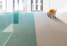 Rawson Carpet Solutions’ carbon neutral structured nylon carpet tile