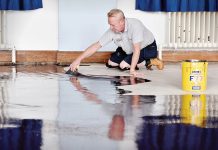 Fast-track subfloor preparation products for quick, durable installations in educational settings