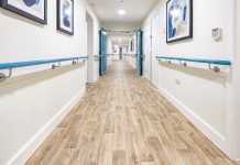 IVC Commercial’s new Iperform 70 Collection gives care home durable, homely flooring