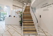 Amtico selects Gradus XT Bronze stair-edgings for head office