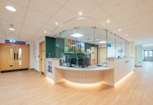 Sustainable system specified at BREEAM Excellent hospital
