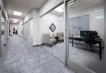 Dyne launches Lunar Shadows: A modern carpet tile range inspired by moonlit shadows