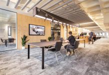 arctic® carpet tiles in Bond Bryan new offices