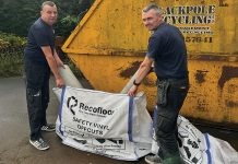 County Contract Flooring sustainability with Recofloor scheme