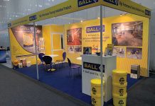 F Ball on show at Cruise Ship Interiors Expo Europe