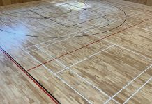 Eton college selects Reflex and Woca for state-of-the-art sports hall flooring