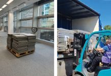 Uplyfted leads the charge in tackling carpet tile waste