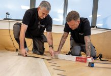 The Academy for Excellence in Flooring welcomes its first Moduleo Master Installers